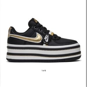 Womens Nike Vandal 2k “metallic gold” platform sneaker size 7.5